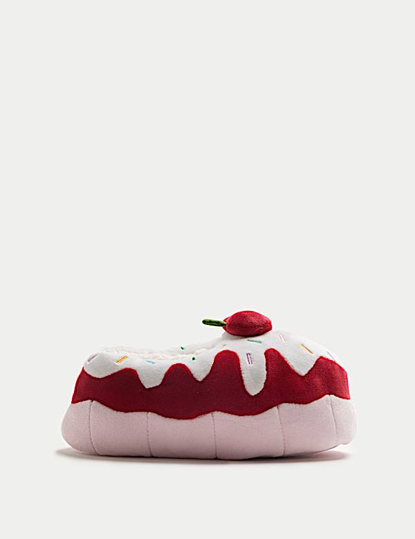 Kids' 3D Cake Slippers (9 Small - 7 Large) - AT