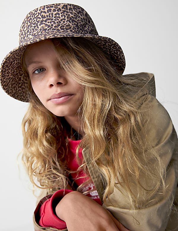 Kids' Pure Cotton Bucket Hat (1-13 Yrs) - IT