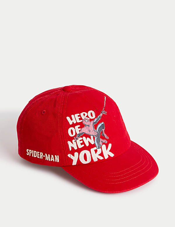 Kids' Pure Cotton Spider-Man Baseball Cap (1-13 Yrs) - IT