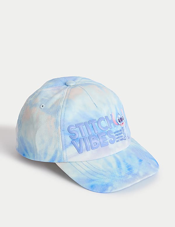 Kids' Pure Cotton Lilo and Stitch™ Baseball Cap (3-13 Yrs) - ES