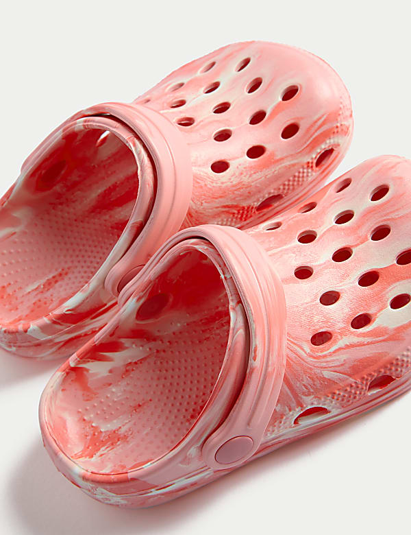 Sabots enfants &agrave; motif marbr&eacute; (du 20 au 35) - LU