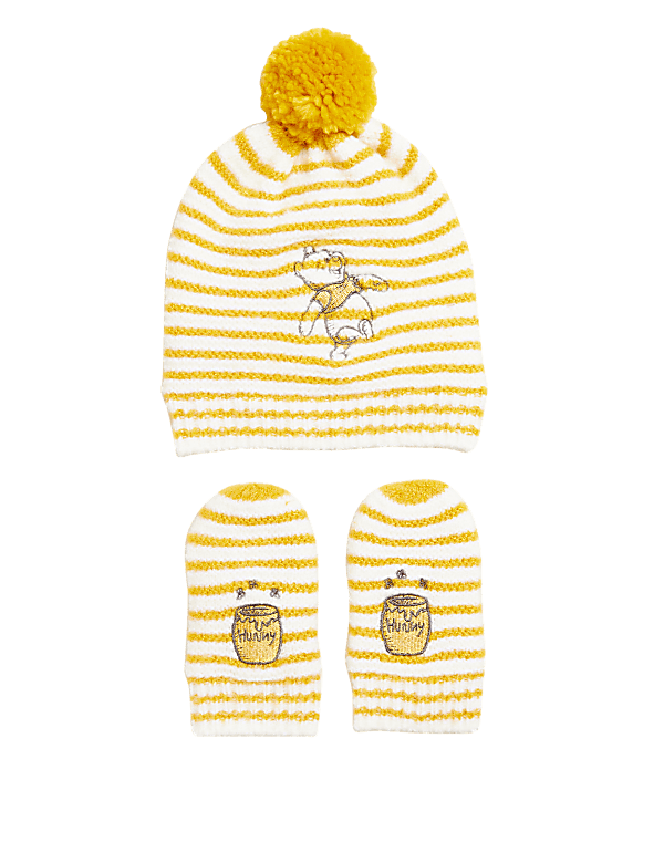 Kids' Winnie the Pooh™ Hat and Mitten Set