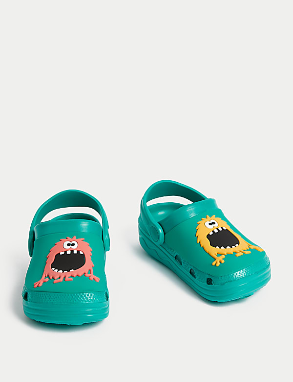 Kids' Monster Clogs (4 Small - 2 Large) - PT