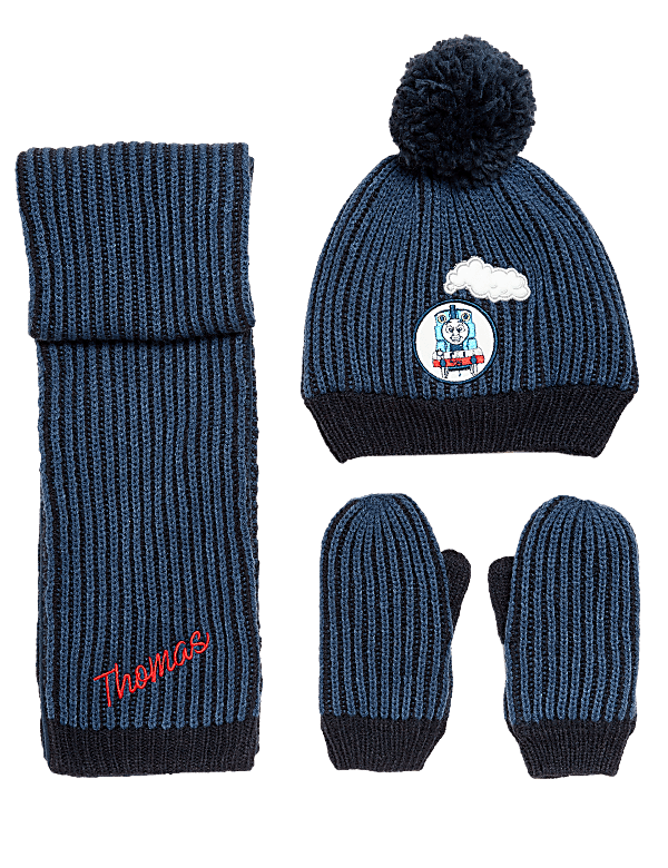 Kids' Hat, Scarf and Mitten Set