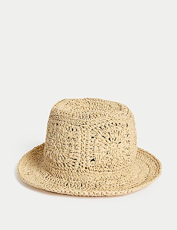 כובע שמש חלק מקש לילדים (18 חודשים-13 שנים) - IL