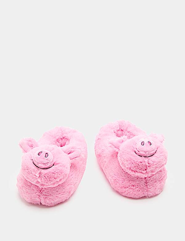 Kids' Percy Pig Slippers (4 Small - 7 Large) - VN