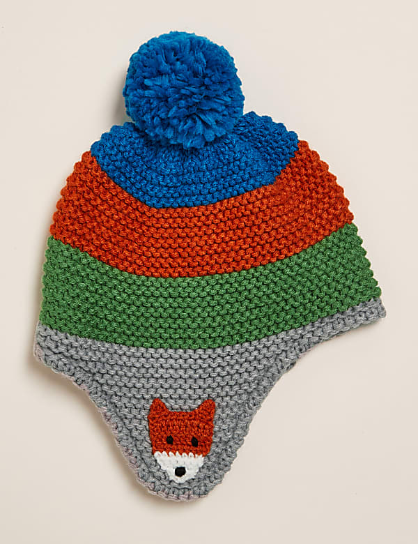Kids' Fox Trapper Hat (1-6 Yrs)