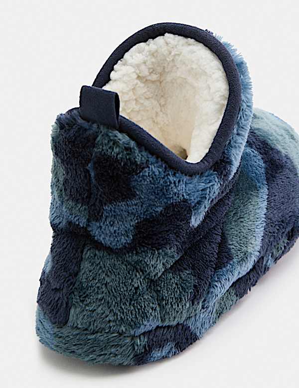 Kids' Borg Slipper Boots (4 Small-7 Large) - BN