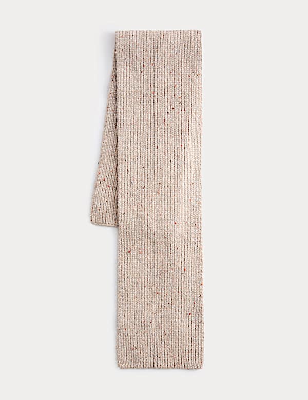 Kids' Ribbed Scarf (3-13 Yrs) - DK