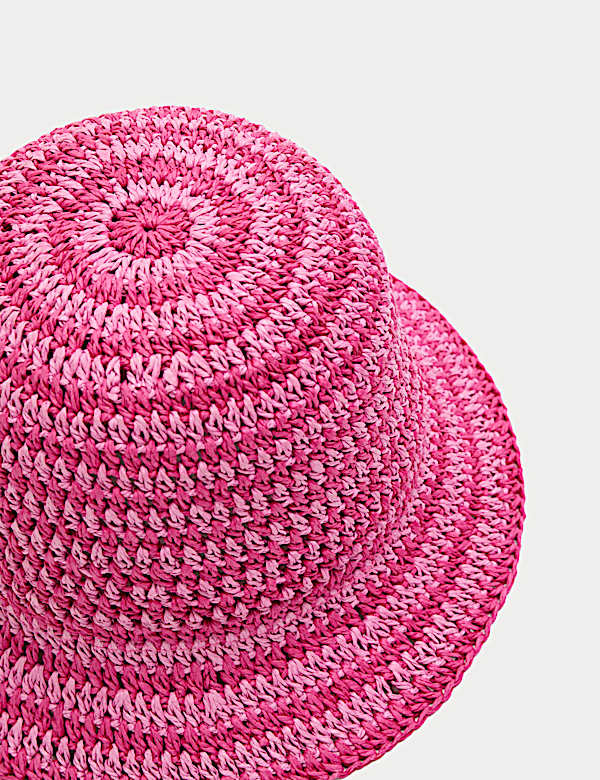 Gehaakt hoedje met strepen voor kinderen (18 maanden-13 jaar) - BE