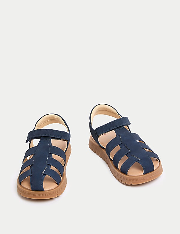 Sandalias infantiles con velcro (4 peque&ntilde;o-2 grande) - US