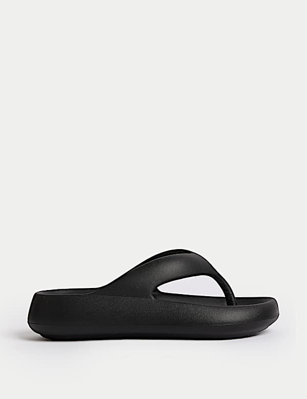 Kids' Plain Chunky Flip Flops (1 Large - 6 Large) - LU