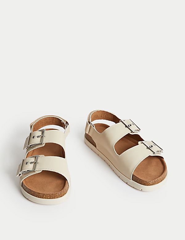 Kids' Riptape Footbed Sandals (4 Small - 6 Large) - BE