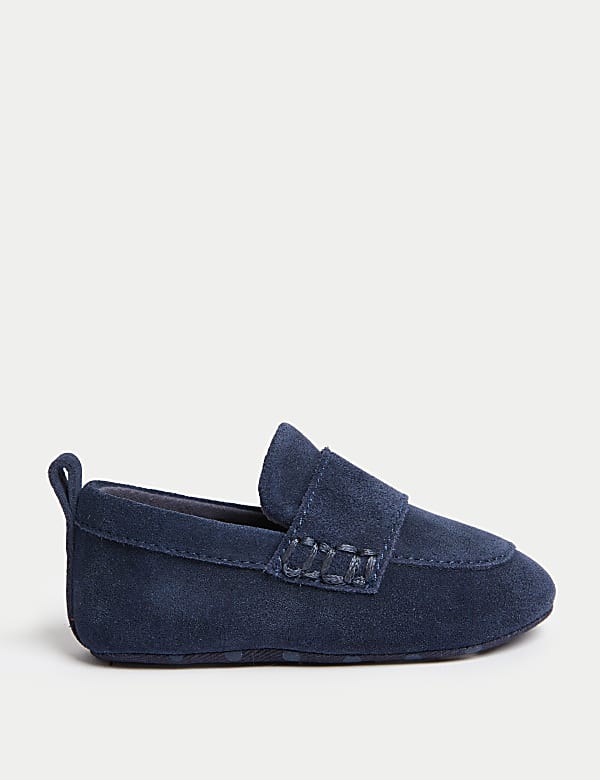 Baby Suede Pram Loafer (0-18 Mths) - RS