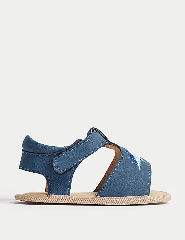 Dino Sandal Pram Shoes (0-18 Mths) - MX