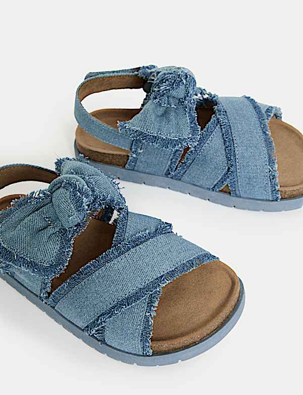 Stoere kindersandalen met strik (maat&nbsp;20,5-34,5) - BE