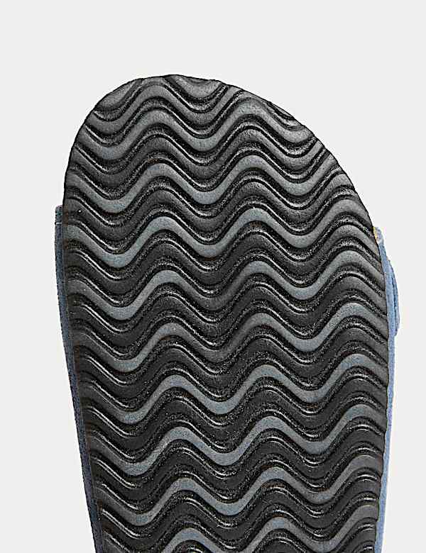 Kids' Leather Footbed Sandals (4 Small - 2 Large) - RO