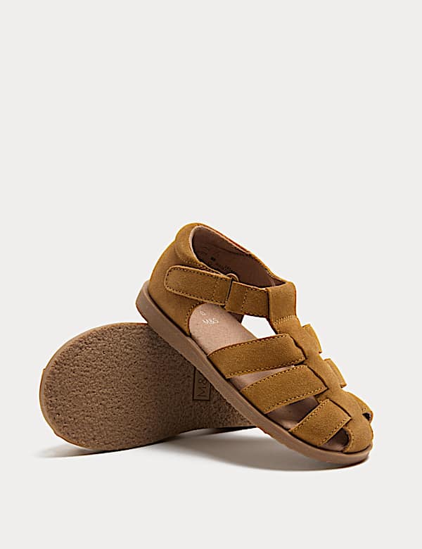 Kids' Suede Fisherman Sandals (4 Small - 2 Large) - AU