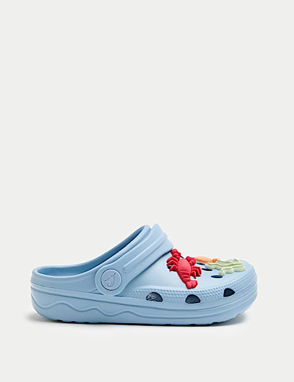 Kids' Sea Patterned Clogs (4 Small-2 Large) - AT