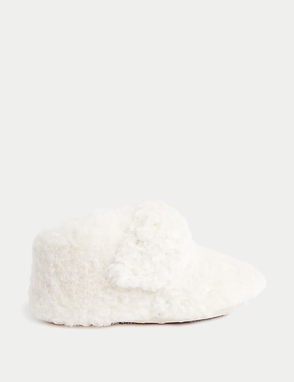 Baby Borg Riptape Pram Booties 0 18 Months CREAM Booties M S CA