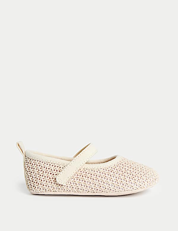 Kids' Crochet Ballet Pram Shoes (0-18 Mths) - VN