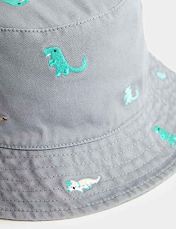 Chapeau de soleil enfant brodé (du 1 au 10 ans) - LU