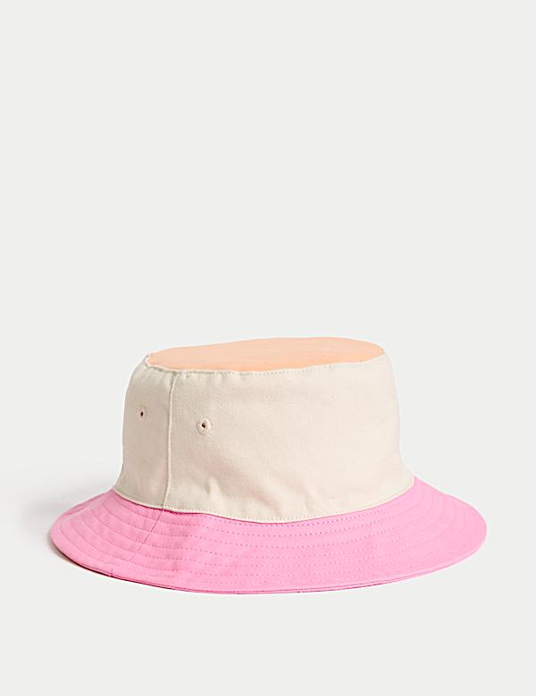 Παιδικό καπέλο bucket με χρωματικές αντιθέσεις (3-13 ετών) - GR