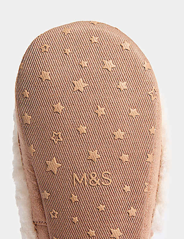 Baby Riptape Faux Fur Pram Shoes (0-18 Months) - NZ