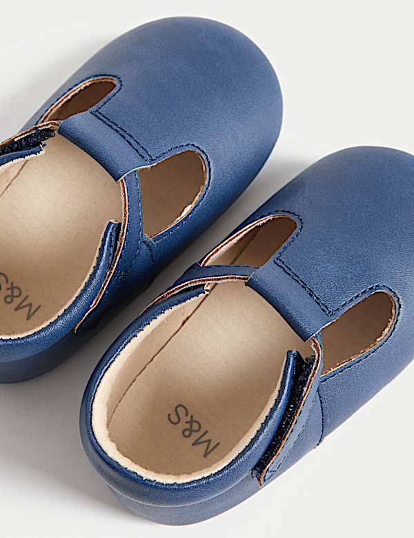 נעלי טרום הליכה עם רצועת סקוץ' לתינוקות (0-‏18 חודשים) - IL