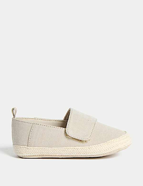 Baby Espadrille Pram Shoes (0-18 Mths) - VN