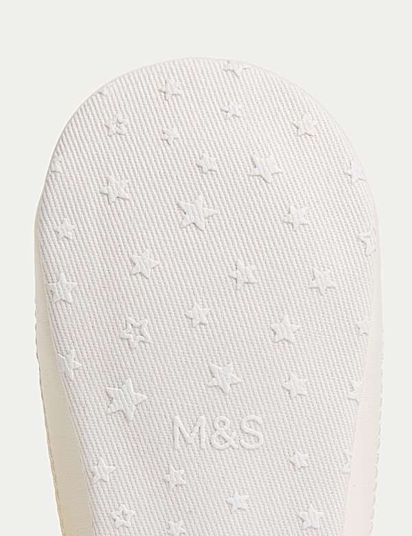 Baby T-Bar Embroidered Pram Shoes (0-18 Mths) - NL