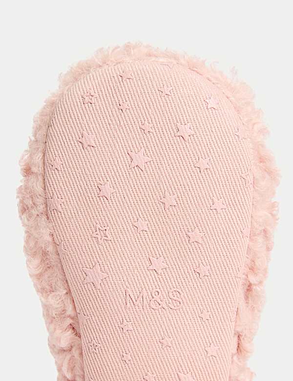 נעלי טרום הליכה צמריריות בסגנון בלרינה לתינוקות (0‏-18 חודשים) - IL