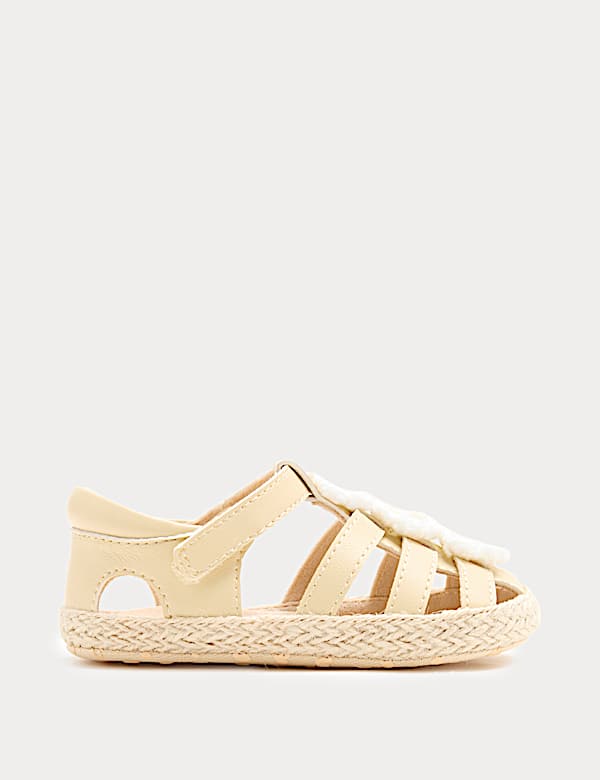 Baby Flower Fisherman Pram Sandals (0-18 Months) - BN