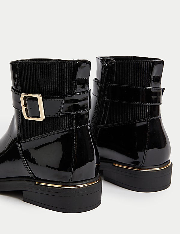 Lackleder-Stiefeletten f&uuml;r Kinder mit Freshfeet&trade; (33,5&ndash;39,5) - AT