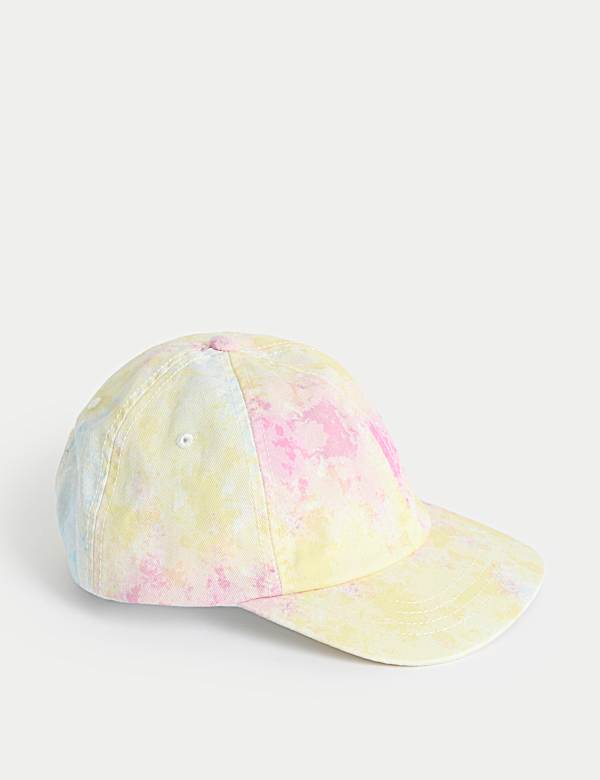 Kids' Pure Cotton Tie Dye Baseball Cap (3-13 Yrs) - BG