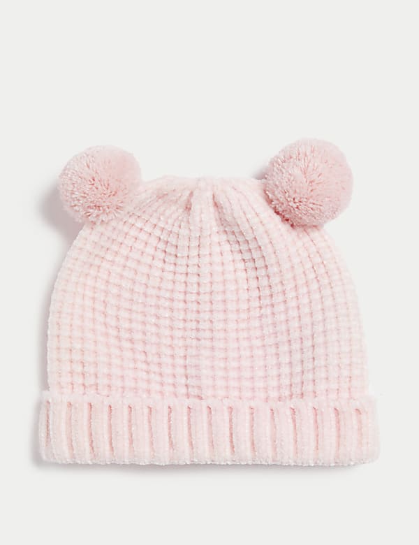 Kids' Double Pom Winter Hat (0-3 Yrs) - IT