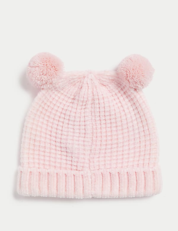 Kids' Double Pom Winter Hat (0-3 Yrs)