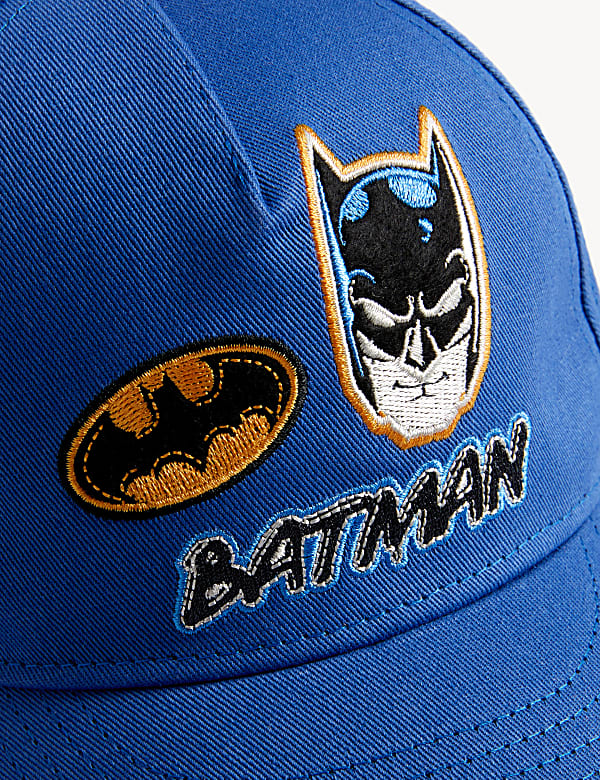 Buy Kids Pure Cotton Batman Baseball Cap at Marks Spencer