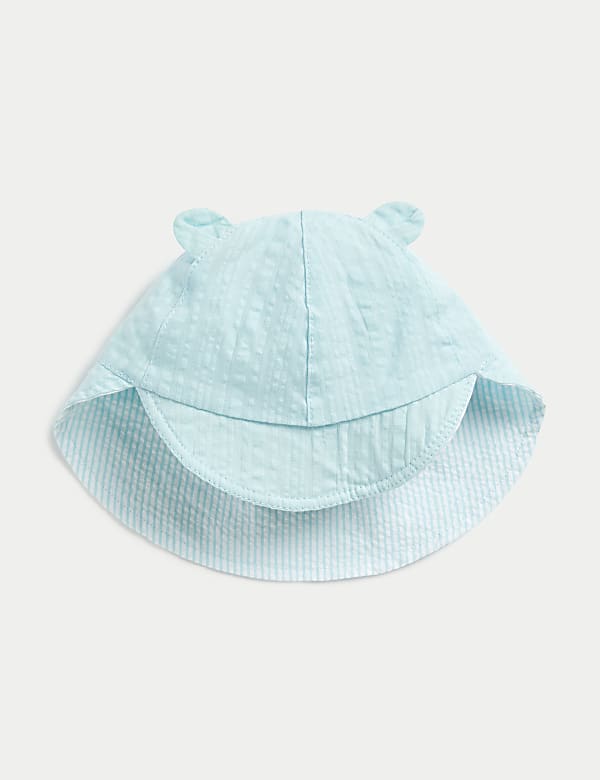 Kids' Pure Cotton Reversible Sun Hat (1-6 Yrs) - NZ