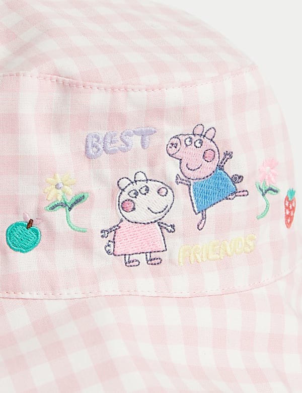 Kids' Pure Cotton Peppa Pig&trade; Sun Hat (1-6 Yrs) - BE