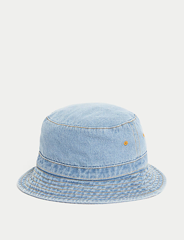 Kids Cotton Plain Bucket Hat 1 13 Yrs