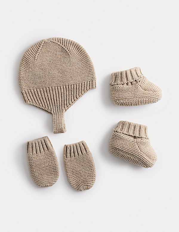 5pc Baby Trapper Knitted Set (0-12 Mths) - UA