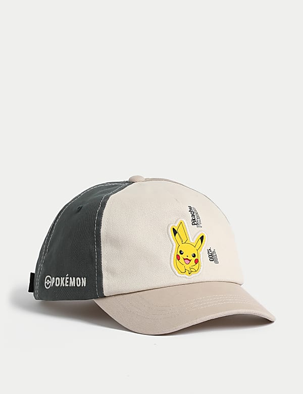 Kids' Pure Cotton Pokémon™ Baseball Cap (6-13 Yrs) - MX