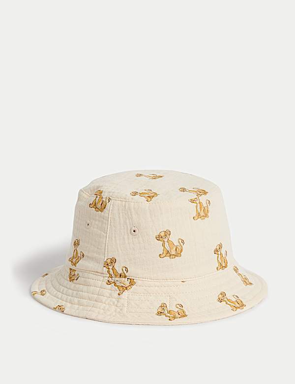 Chapeau de soleil enfant 100 % coton &agrave; motif Lion King&trade; (jusqu&rsquo;au 3 ans) - LU