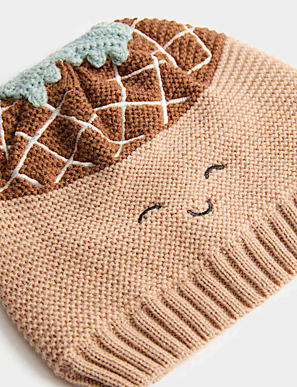 Baby Acorn Winter Hat (0-3 Yrs) - DE