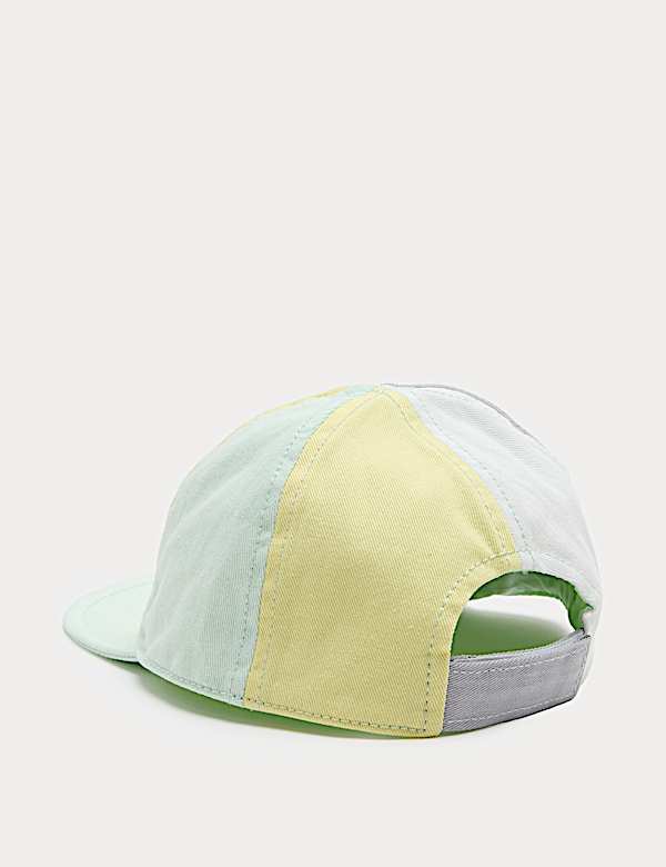 Casquette 100 % coton &agrave; motif color block (jusqu&rsquo;au 3 ans) - CA