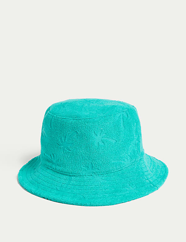 Kids' Cotton Rich Palm Tree Sun Hat (1-13 Yrs) - KG