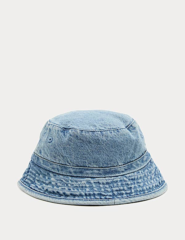 Baby Denim Bucket Hat (0-3 Yrs) - NO