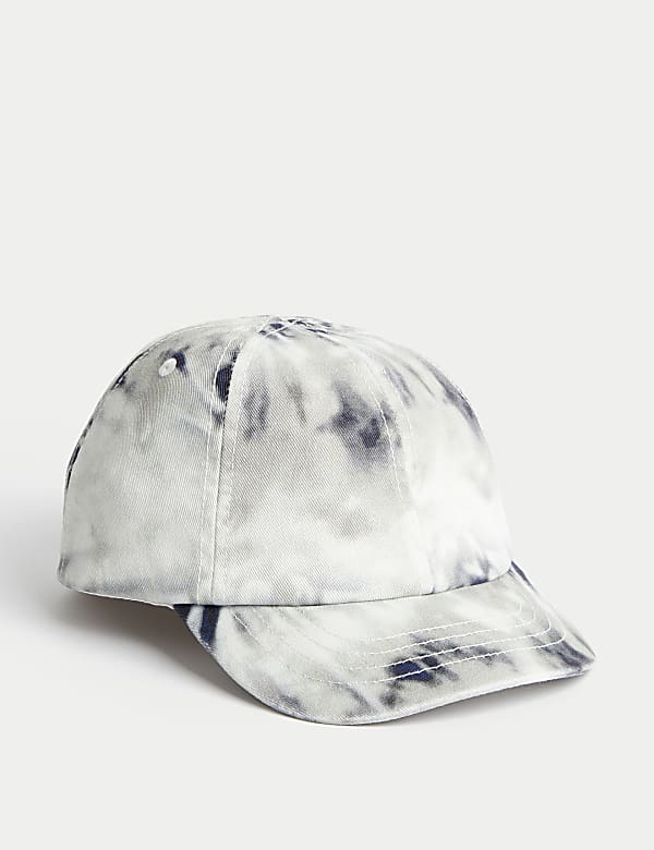 Kids' Pure Cotton Tie Dye Baseball Cap (1-13 Yrs) - MX