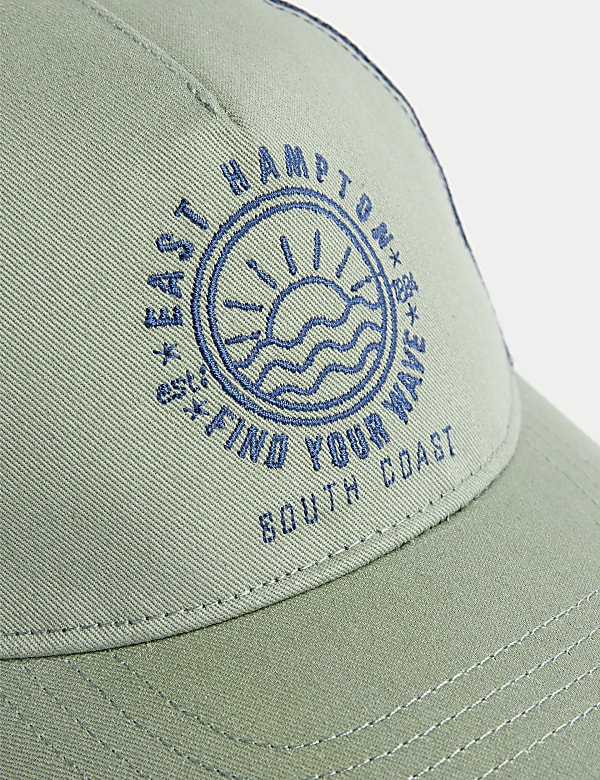 Pure Cotton Embroidered Baseball Cap (1-13 Yrs) - NZ